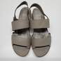 Eileen Fisher Sandals Leather Hook and Loop Tan Women's Sized 6.5 image number 1