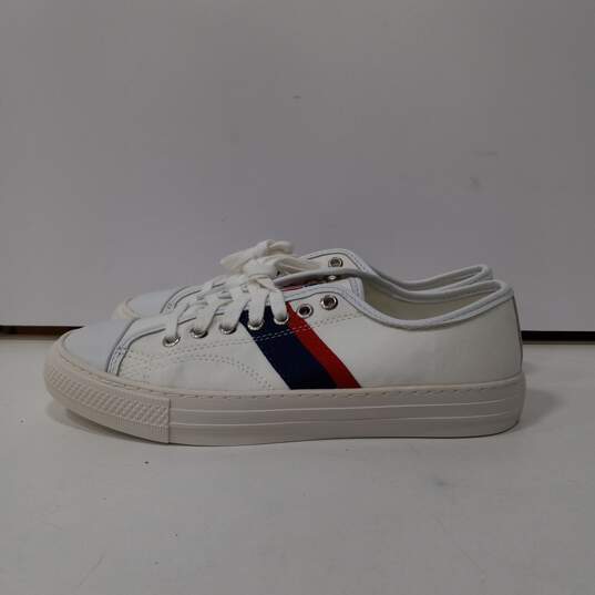 Polo by Ralph Lauren Olympic 2020 Themed Sneakers Size 8B w/ Matching Tie & Socks NWT image number 4