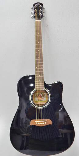 Oscar Schmidt by Washburn Model OD45CBPAK-W Acoustic Guitar w/ Soft Gig Bag