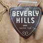 Beverly Hills Leather Club Women Beige Jacket L NWT image number 3