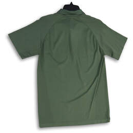 Mens Green Short Sleeve Spread Collar Golf Polo Shirt Size Medium alternative image