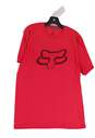 Mens Red Short Sleeve Crew Neck Pullover Graphic T Shirt Size Large image number 1