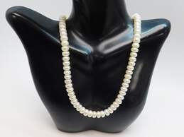 Honora 925 White Pearls Beaded Collar Necklace 39g