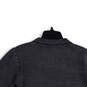 NWT Womens Gray Medium Wash Slit Bell Sleeve Denim Jacket Size Small image number 4