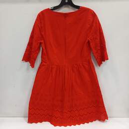 Madewell Size 2 Red Dress alternative image