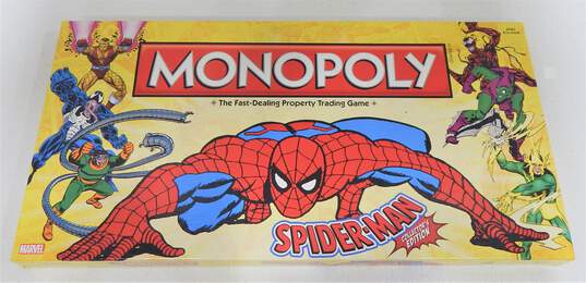 Marvel Spider-Man Monopoly Game  2012 Collectors Edition Complete image number 1