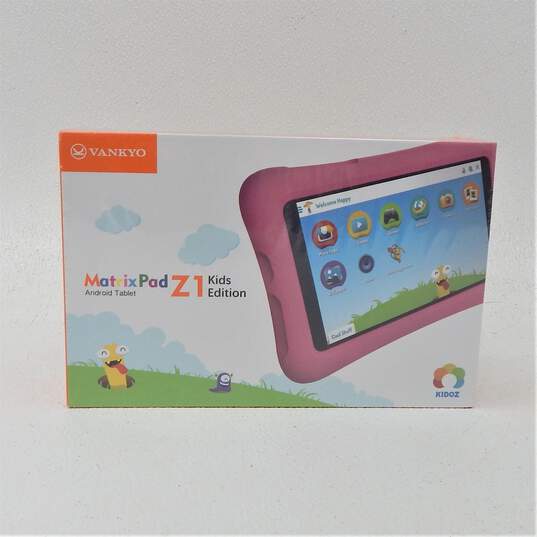 Vankya Matrix Pad Z1 Kids Edition Pink 7inch Tablet Sealed image number 1