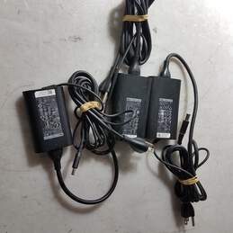 Lot of Three Dell Laptop Adapters
