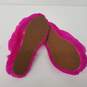 UGG Fluff Yeah Slide Logo-strap Pink Slippers Women's Size 4 image number 5