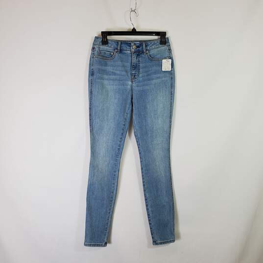 Free People Women Light Wash Skinny Jeans NWT sz 26 image number 1