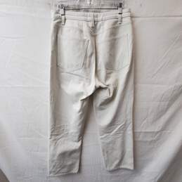 The Row White Straight Leg Cotton Jeans Size 10 alternative image