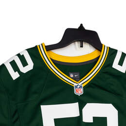 Mens Green Yellow Clay Matthews #52 Green Bay Packers NFL Jersey Size XL