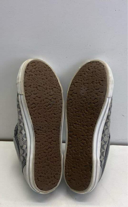 Coach Francesca Grey Casual Sneakers Women's Size 8.5B image number 5