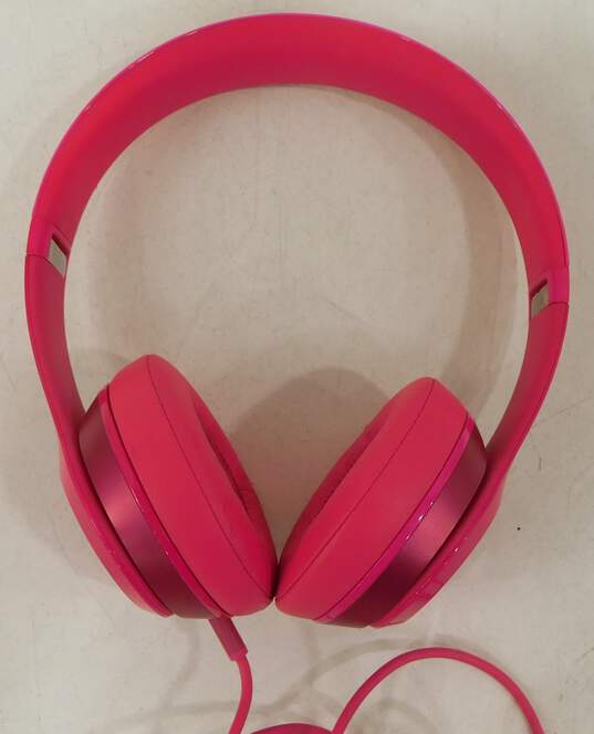 Beats by Dr Dre Solo 2 Wired On-Ear Headphones Pink image number 1