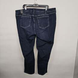 Blue Denim Boyfriend Mid Rise Ankle Jeans alternative image