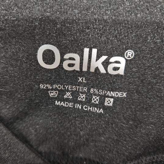 Buy the Oalka Gray Athletic Skort