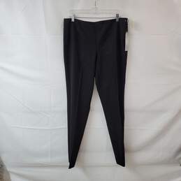 Classiques Black Tapered Leg Dress Pant WM Size 12 NWT alternative image
