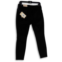 NWT Womens Black Denim Dark Wash 5-Pocket Design Skinny Leg Jeans Size 8P alternative image