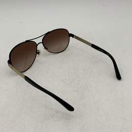Tory Burch Womens Gold Black Aviator Sunglasses With Kate Spade Dust Bag alternative image