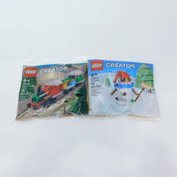 Sealed Lego Creator Holiday Christmas Packs Winter Holiday Train & Snowman