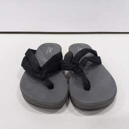 Clarks Women's Black Cloudsteppers Sandals Size 8