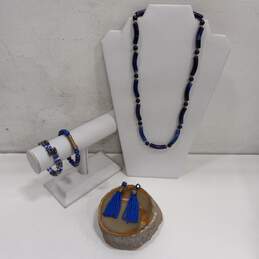 Blue & Purple Bead Jewelry Bundle