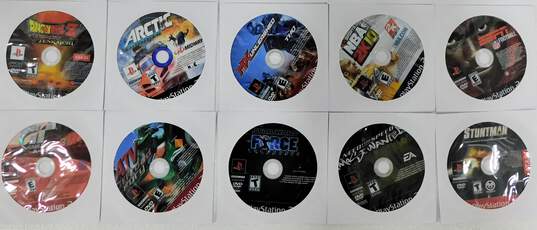 20 Assorted PlayStation 2 Games/ No Cases image number 3