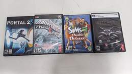 Bundle of 4 PC CD Games For Windows (8 Discs Total)