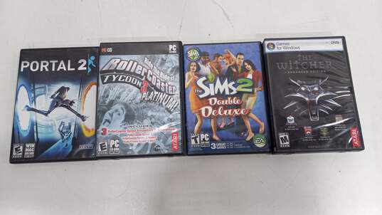 Bundle of 4 PC CD Games For Windows (8 Discs Total) image number 1