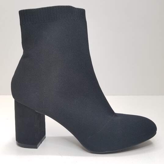 Mia Erika Stretch Sock Ankle Boots Black 10 image number 4