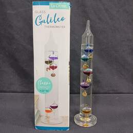 La Crosse 11" Glass Galileo Thermometer