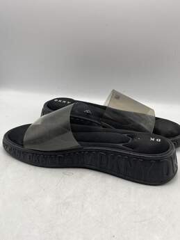 Womens Black Open Toe Slip-On Flat Flip Flop Sandals Size 8M W-0526938-B alternative image