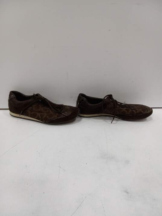 Women's Brown Coach  A1343 Shoes Size 9 1/2 image number 3