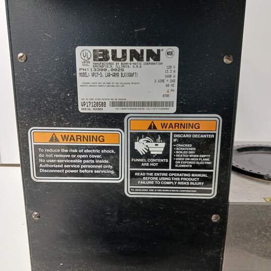 Bunn VP-17 Commercial Coffee Maker image number 3