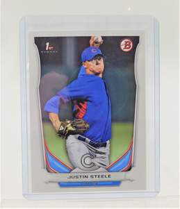 2014 Justin Steele Bowman Pre-Rookie Chicago Cubs