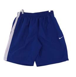 Nike Mens Blue Dri Fit Basketball Elastic Waist Pull On Athletic Shorts Size XXL