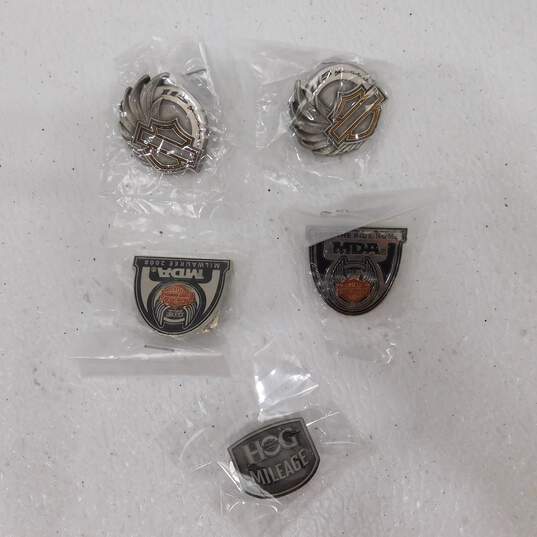 Lot of Harley Davidson Patches Pins Motorcycles HOG Milwaukee WI Bikers image number 6