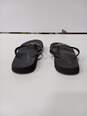 Michael Kors Women's Black Jet Set Signature Sandals Flip Flops Size 8 image number 4