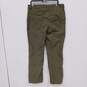 Eddie Bauer Men's Green Lined Water Repellant Hiking Pants Size 36x32 image number 2
