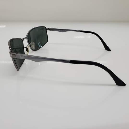 Ray-Ban RB3498 Square Matte Gunmetal Sunglasses image number 3