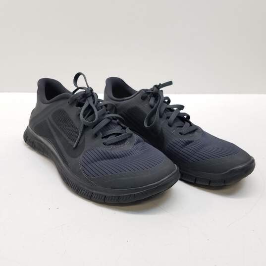 Nike Free Run 4.0 V3 Women's Athletic Shoes Black Size 9.5 image number 3