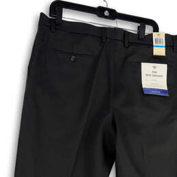 NWT Mens Gray Flat Front Slash Pocket Straight Fit Chino Pants Size 36/32 alternative image