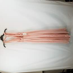 Max Studio Women Light Pink Sleeveless Silk Dress Maxi S 4 NWT alternative image
