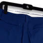 Womens Blue Mid Rise Pockets Shorts Lined Activewear Athletic Skorts Size T6 image number 4