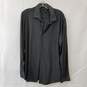 ALFANI Men's XL Dark Gray LS Button Shirt image number 1