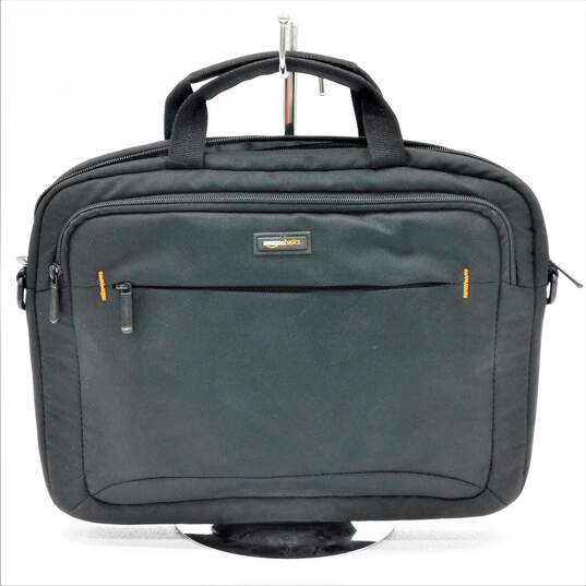 AmazonBasics 11.6-Inch Macbook, Laptop and Tablet Shoulder Bag, Black image number 1