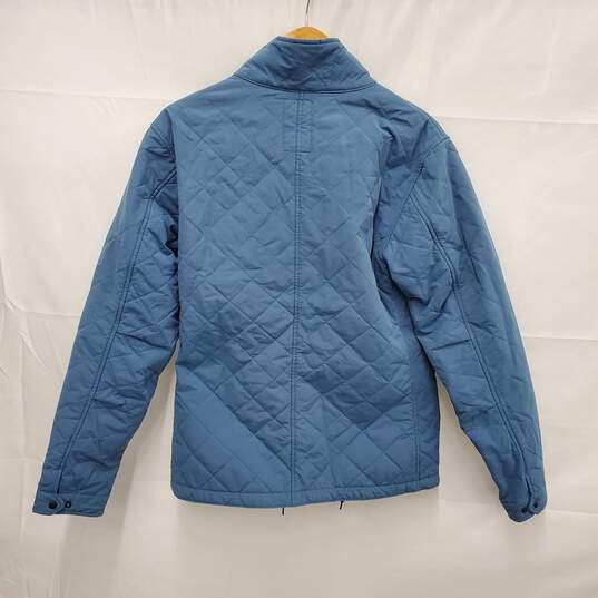 Relwen MN's Quilted Insulated Teal Tanker Jacket Size S image number 2