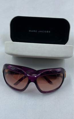 Marc Jacobs Purple Sunglasses - Size One Size