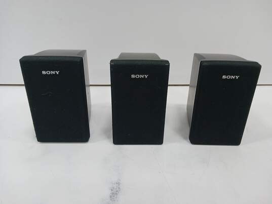 Bundle Of 3 Sony Speakers Model SS-MSP75 image number 1