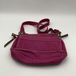 Womens Pink Inner Pockets Adjustable Strap Zipper Fashionable Crossbody Bag alternative image